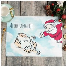Салфетка на стол "Meoelangelo" ПВХ, 40х29 см 6851489 Доляна