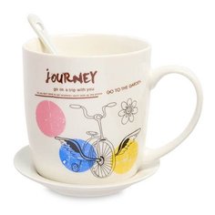 Кружка с ложкой Мое путешествие MUG-203/2 113-108697 Art East
