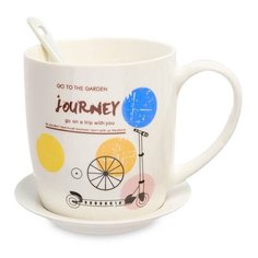 Кружка с ложкой Мое путешествие MUG-203/3 113-108698 Art East