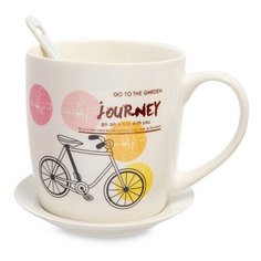 Кружка с ложкой Мое путешествие MUG-165/6 113-108696 Art East