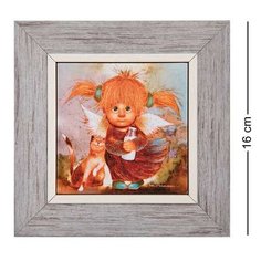 Панно керамическое Ангел изобилия 10х10 ANG-756 113-503784 Artangels