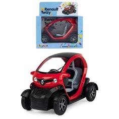 Детская инерционная металлическая машинка Serinity Toys, модель Renault - Twizy микро-электокар, красный