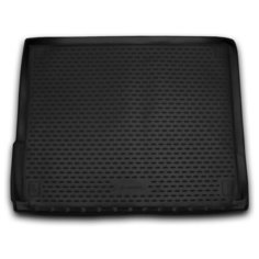 Коврик в багажник VOLKSWAGEN Touareg, 2014->, кросс., 2-х зонный климат-контроль, 1 шт. (полиуретан) Element