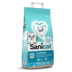 Sani cat усовершенствованный комкующийся антибактериальный наполнитель с активным кислородом и ароматом марсельского мыла , 8,400 кг Sanicat