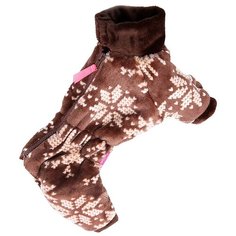 FOR MY DOGS комбинезон для собак коричневый для мальчиков FW220-2014 M (8)