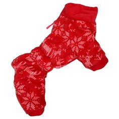 FOR MY DOGS комбинезон для собак красный для мальчиков FW221-2014 M (10)