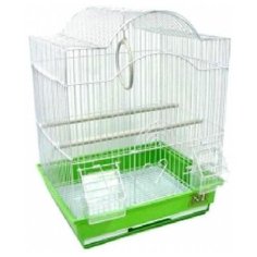 №1 дкпа113 клетка д/птиц фигурная, укомплектованная 30*23*39см (2 шт) N1
