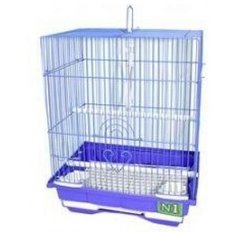 N1 клетка для птиц 30*23*39 прямоугольная,укомплектованная 1,01кг (дкпа105)