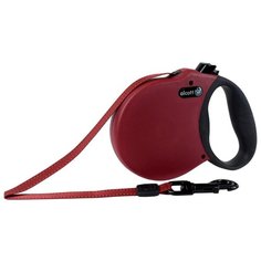 Alcott adventure рулетка антискользящая ручка (лента) s/5м/20кг бордо