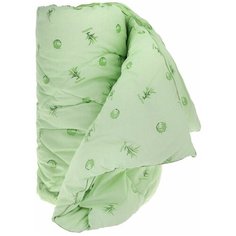Одеяло Легкие сны Бамбук, легкое, 140 х 205 см (салатовый)