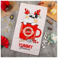 ЭТЕЛЬ Кухонное полотенце Yummy Christmas (40х73 см)