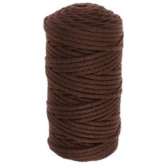 Пряжа Softino Пухлый, 100 % хлопок, 450 г, 100 м, коричневый
