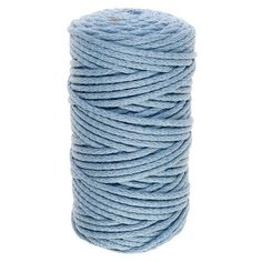 Пряжа Softino Пухлый, 100 % хлопок, 450 г, 100 м, голубой