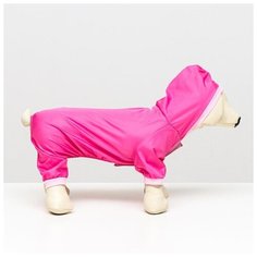 Комбинезон для собак Cocoa honey 2XL, (ДС 34-36 см, ОШ 34-36 см, ОГ 44-48 см), розовый
