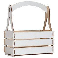 Кашпо Дарим красиво Милфорд Элит 22 х 24 х 9.5 см белый