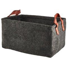 Корзина для хранения белья с ручками из войлока, 32х25х20 см Kilux