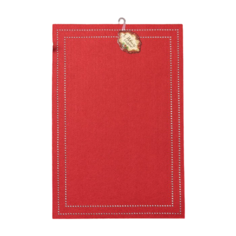Подстановочная салфетка Доляна Стиль 4361020 красный