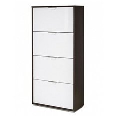 Обувница Vental Нова-4 Фасады МДФ Венге-White Gloss