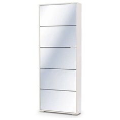 Обувница Vental Вива-5S зеркало White