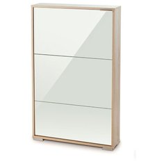 Обувница Vental Вива-3S с зеркалом Дуб Сонома