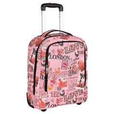 Чемодан Polar П7121 Лондон Pink