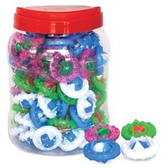 Набор игрушек для кошек Triol "Погремушка", 4 см (84 штуки)