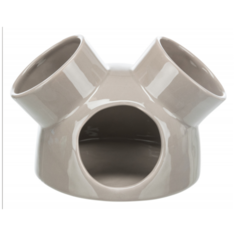 Домик для грызунов TRIXIE 61364 12 см серо-коричневый