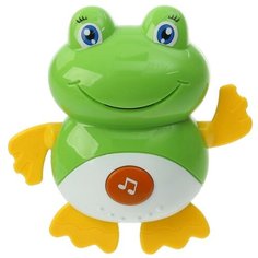Игрушка для ванны БАРТО А. лягушка. 15 стихов и потешек, учим звуки и голоса животных, Умка