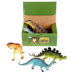 ДИНОЗАВР "ИГРАЕМ ВМЕСТЕ" 25-32СМ, ПИЩАЛКА, 6 видов, 6шт в упаковке, цена за 1 шт