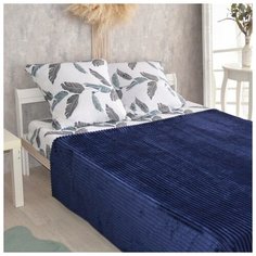 Комплект 2сп с пледом диз.Эдем 180х200 180х217 70х70-2шт 115гм хл100%, 280гм пэ100% 6846693 Afina