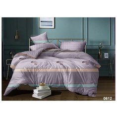 КПБ Афина 2сп c Евро прост.диз.0612-1 180х217, 200х217, 70х70см 2шт, сатин 125г/м хл100% Afina