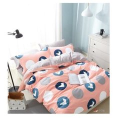 КПБ Афина 2сп c Евро прост.диз.548 180х217, 200х217, 70х70см 2шт, сатин 125г/м хл100% Afina