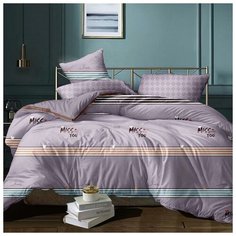 КПБ Афина Евро диз.0612-1 200х217, 240х217, 70х70-2шт сатин 125г/м хл100% Afina