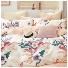 КПБ Афина 1,5сп диз.040 АВL 145х217, 150х217, 70х70см 2шт, сатин 125г/м хл100% Afina