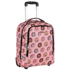 Чемодан Polar П7121 Пончики Pink
