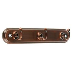 Вешалка 3-х местная KV103AC, цвет медь 3487966 Сима ленд