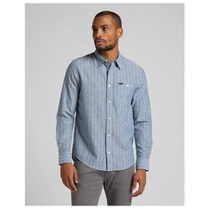 Рубашка Lee размер M выстиранный синий