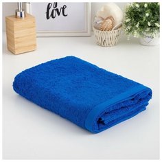 Полотенце махровое "Этель" Терри 70*140 см электрик, 100% хлопок, 430 г/м2 4807931