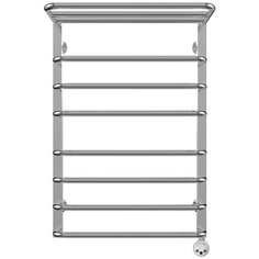 Полотенцесушитель электрический Terminus Арктур П8 500x796 с полкой, ТЭН HT-1 300W, левый/правый