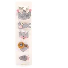 Детский набор заколок для волос hand made, 5 шт.(EU77(04)) FOR YOU