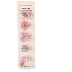 Детский набор заколок для волос hand made, 5 шт.(EU77(05)) FOR YOU