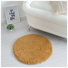 Ковер Этель Lama цв. темно-бежевый d60см, 100%п/э 3922895