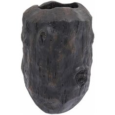 KARE Ваза Element, коллекция "Элемент" 39*56*37, Полирезин, Черный