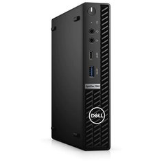 Настольный компьютер DELL OptiPlex 7090 Micro (7090-3343) Slim-Desktop/Intel Core i7-10700T/16 ГБ/512 ГБ SSD/AMD Radeon RX 640/Windows 10 Pro чepный
