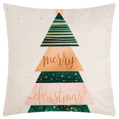 Чехол на подушку Этель "Тигр" 40х40 см, 100% п/э, велюр 6489370