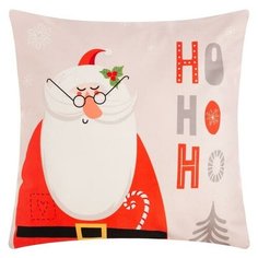 Чехол на подушку Этель "Ho-ho-ho" 40х40 см, 100% п/э, велюр 6489369