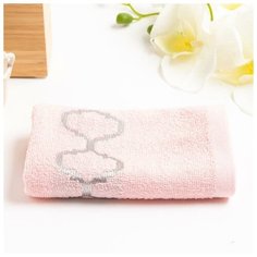 Полотенце махровое Дрезден розовый 70*130 см, хлопок 100% 400гр/м2 5224910 Belezza