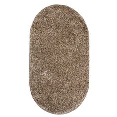 Ковер Фризе Шегги sh/o/60 овал 80х150 см, 100% ПП 4098746 Витебские ковры