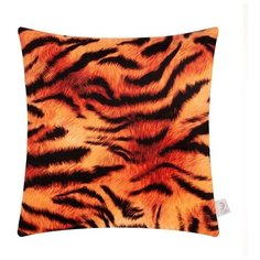 Чехол на подушку Этель "Тигр" 40х40 см, велюр, 100% п/э 5751310