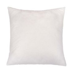 Подушка декоративная 40х40 см, белый, полиэфирное волокно 250г, спанбонд пэ 100% 5310874 Сонотерра